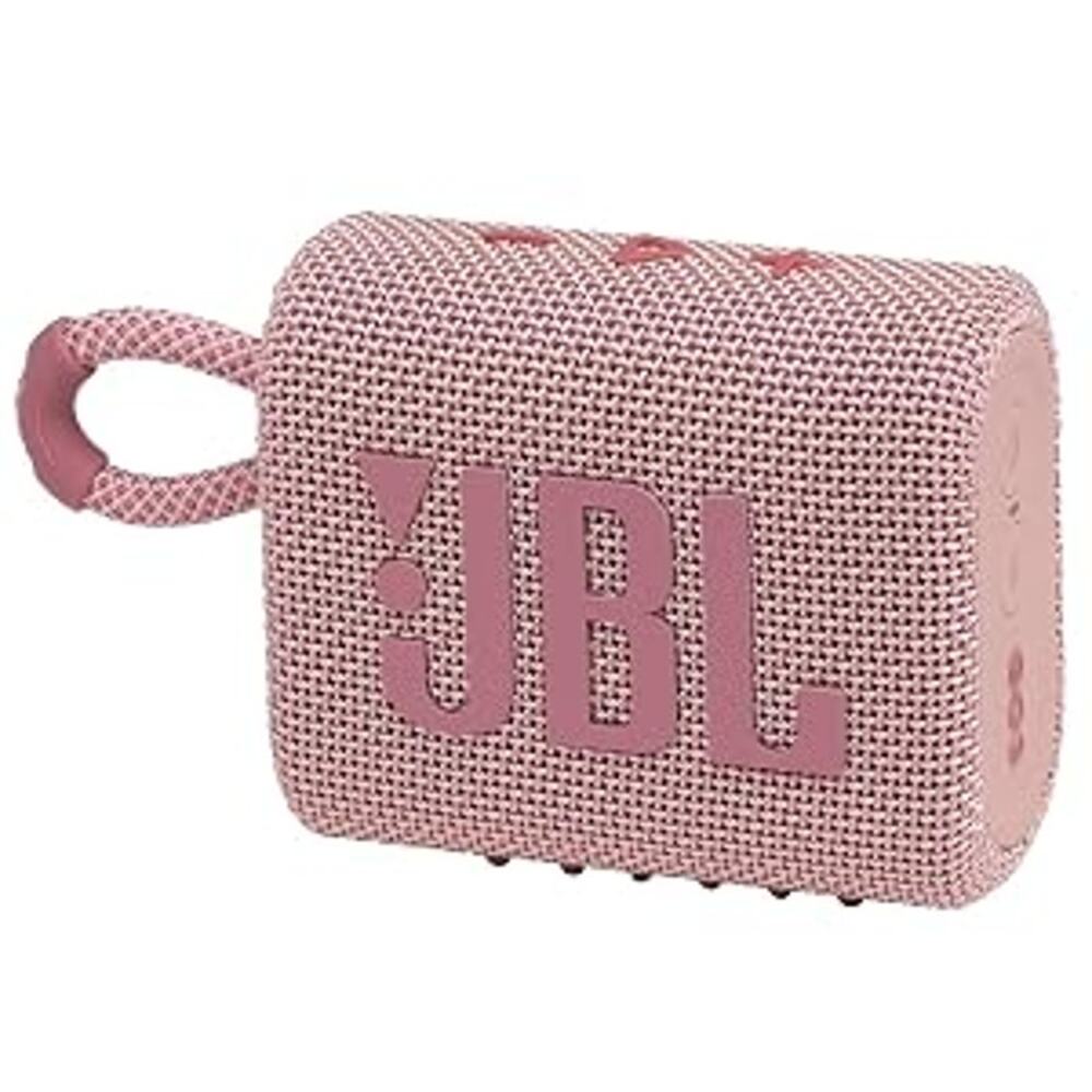 JBL Go 3 Portable Waterproof Bluetooth Speaker, Pink BRAND NEW
